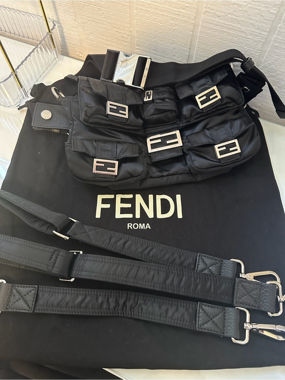 Fendi Multipocket Baguette